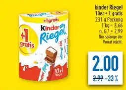 diska kinder Riegel Angebot