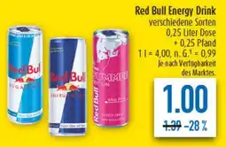 diska Red Bull Energy Drink Angebot