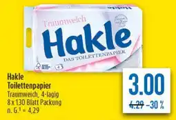 diska Hakle Toilettenpapier Angebot