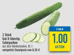 diska Gut & Günstig Salatgurken Angebot