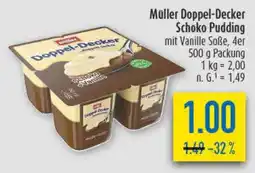 diska Müller Doppel-Decker Schoko Pudding Angebot