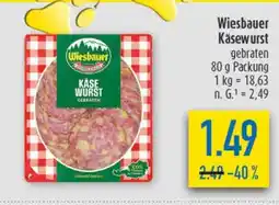 diska Wiesbauer Käsewurst Angebot