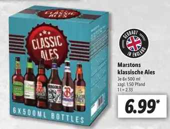 Lidl Marstons klassische ales 6x500ml Angebot