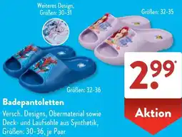Aldi Süd Badepantoletten Angebot