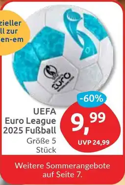 Budni UEFA Euro League 2025 Fußball Angebot