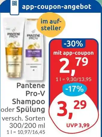 Budni Pantene Pro-V Shampoo oder Spülung Angebot