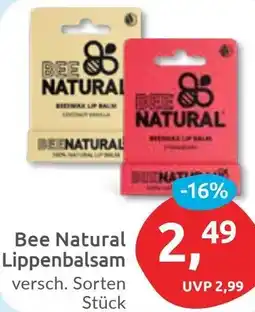 Budni Bee Natural Lippenbalsam Angebot