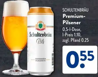 Aldi Süd SCHULTENBRÄU Premium Pilsener Angebot