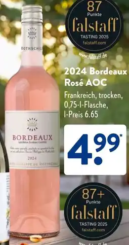 Aldi Süd 2024 Bordeaux Rosé AOC Angebot