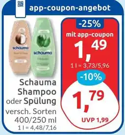 Budni Schauma Shampoo oder Spülung Angebot