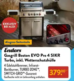 Aldi Süd Enders Gasgrill Boston EVO Pro 4 SIKR Turbo, inkl. Wetterschutzhülle Angebot