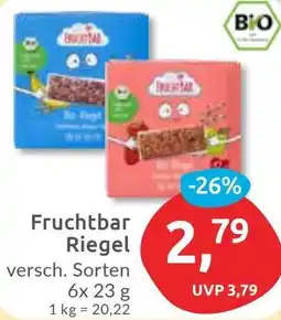 Budni Fruchtbar Riegel Angebot