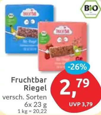 Budni Fruchtbar Riegel Angebot