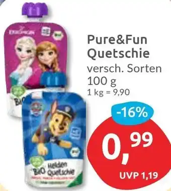 Budni Pure&Fun Quetschie Angebot