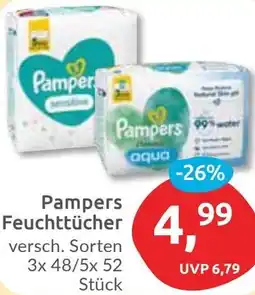 Budni Pampers Feuchttücher Angebot