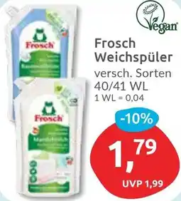 Budni Frosch Weichspüler Angebot