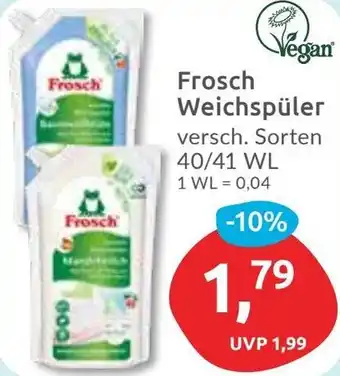 Budni Frosch Weichspüler Angebot