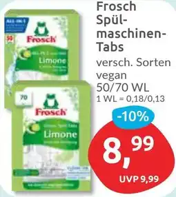 Budni Frosch Spülmaschinen Tabs Angebot