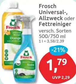 Budni Frosch Universal-, Allzweck oder Fettreiniger Angebot
