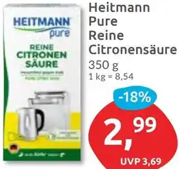 Budni Heitmann Pure Reine Citronensäure Angebot