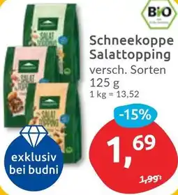 Budni Schneekoppe Salattopping Angebot