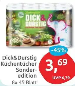 Budni Dick&Durstig Küchentücher Sonderedition Angebot