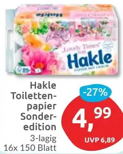 Budni Hakle Toilettenpapier Sonderedition Angebot