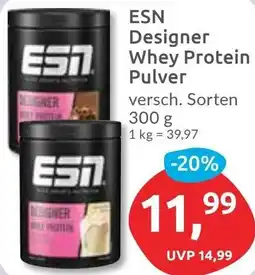 Budni ESN Designer Whey Protein Pulver Angebot