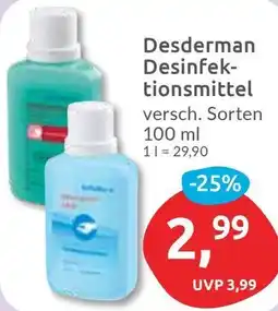 Budni Desderman Desinfektionsmittel Angebot