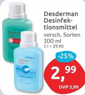 Budni Desderman Desinfektionsmittel Angebot