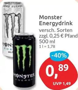 Budni Monster Energydrink Angebot