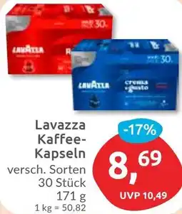 Budni Lavazza Kaffee Kapseln Angebot