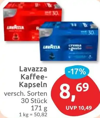 Budni Lavazza Kaffee Kapseln Angebot