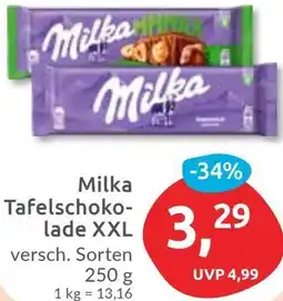 Budni Milka Tafelschokolade XXL Angebot