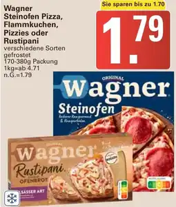 WEZ Wagner Steinofen Pizza, Flammkuchen, Pizzies oder Rustipani Angebot