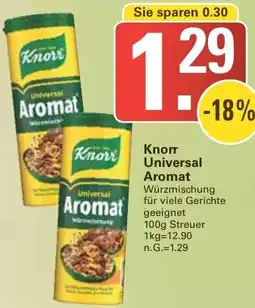 WEZ Knorr Universal Aromat Angebot