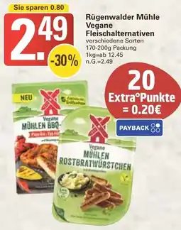 WEZ Rügenwalder Mühle Vegane Fleischalternativen Angebot