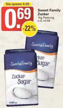WEZ Sweet Family Zucker Angebot