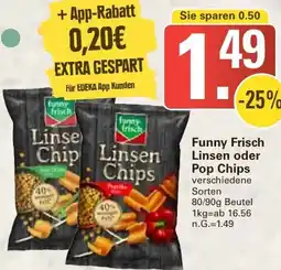WEZ Funny Frisch Linsen oder Pop Chips Angebot
