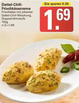 WEZ Dattel-Chili Frischkäsecreme Angebot