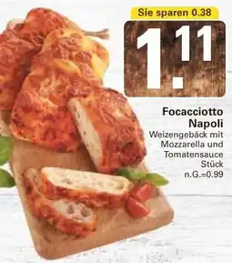 WEZ Focacciotto Napoli Angebot