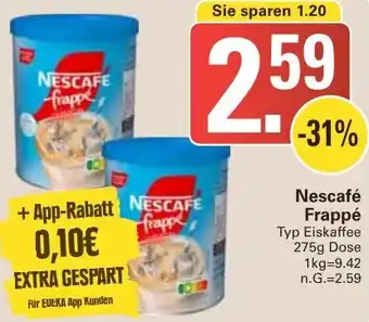 WEZ Nescafé Frappé Angebot