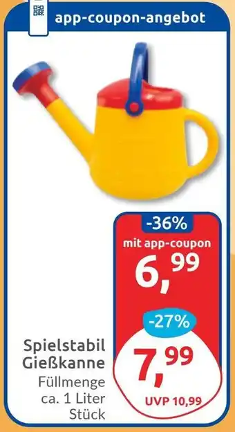 Budni Spielstabil Gieẞkanne Angebot