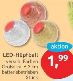 Budni LED-Hüpfball Angebot