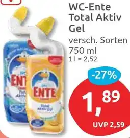 Budni WC-Ente Total Aktiv Gel Angebot