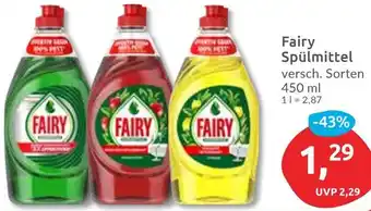 Budni Fairy Spülmittel Angebot