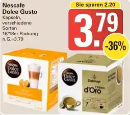 WEZ Nescafe Dolce Gusto Angebot
