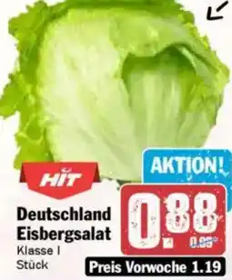 Hit Deutschland Eisbergsalat Angebot