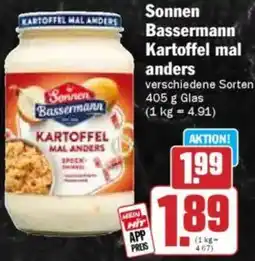 Hit Sonnen Bassermann Kartoffel mal anders Angebot
