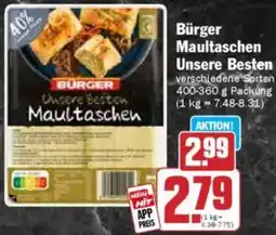 Hit Bürger Maultaschen Unsere Besten Angebot
